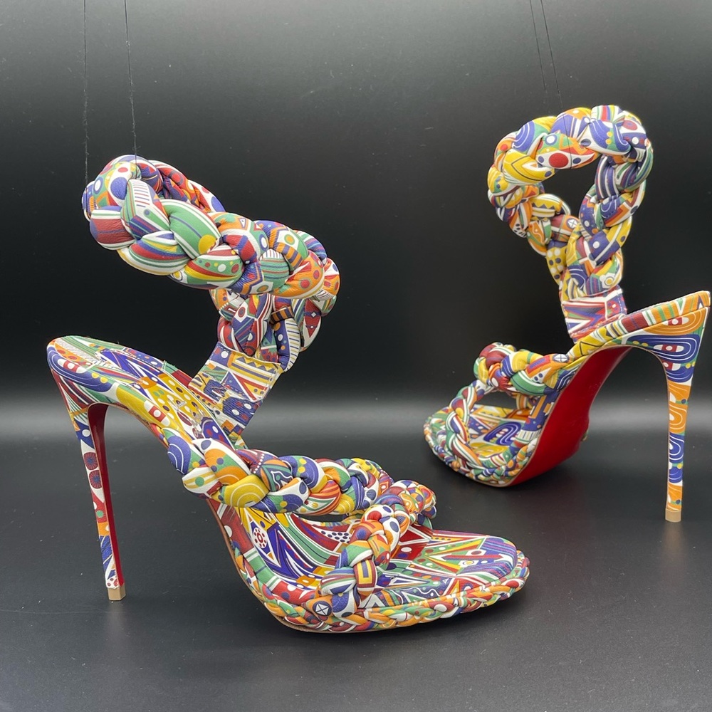 Christian Louboutin Fatima collection Idris Elba
Braided Sandals EU 36.5